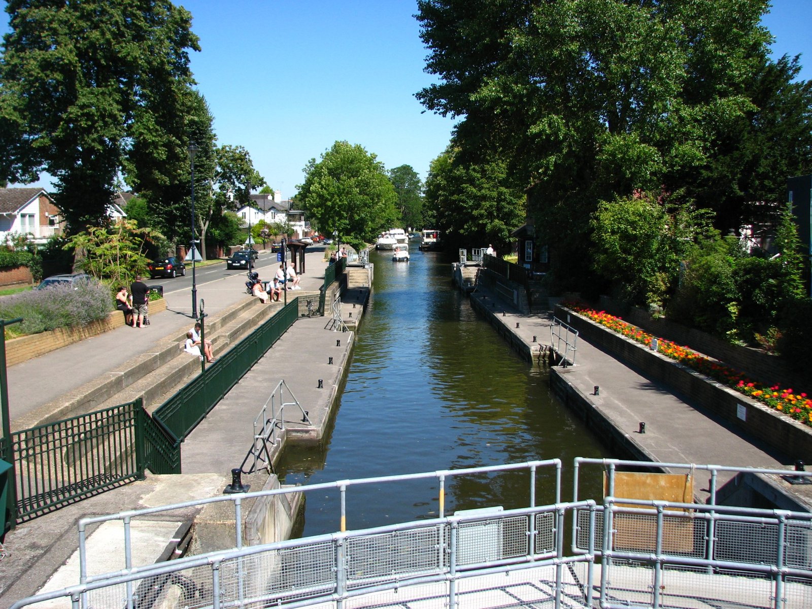 Boulter's Lock in Maidenhead Berkshire